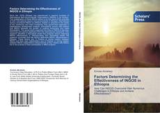 Factors Determining the Effectiveness of INGOS in Ethiopia kitap kapağı