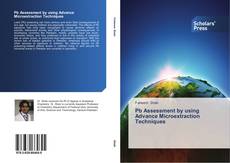 Capa do livro de Pb Assessment by using Advance Microextraction Techniques 
