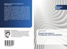 Capa do livro de Design Concepts of Complexity and Contradiction 