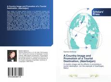 Capa do livro de A Country Image and Promotion of a Tourist Destination, (Azerbaijan) 