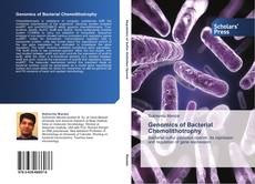 Bookcover of Genomics of Bacterial Chemolithotrophy