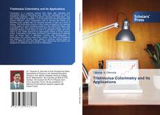 Couverture de Tristimulus Colorimetry and its Applications