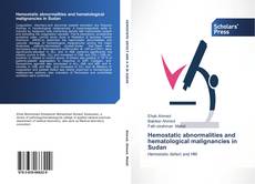 Portada del libro de Hemostatic abnormalities and hematological malignancies in Sudan