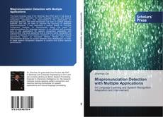 Buchcover von Mispronunciation Detection with Multiple Applications