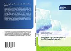 Capa do livro de Improving the performance of the Photovoltaic panels 