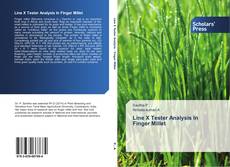 Buchcover von Line X Tester Analysis In Finger Millet