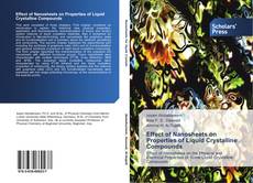 Buchcover von Effect of Nanosheets on Properties of Liquid Crystalline Compounds