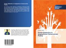 Capa do livro de Power Dialectics in Anglophone Cameroonian Poetry 