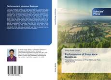 Buchcover von Performance of Insurance Business