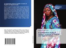 Buchcover von A comparative study of number in nouns of English and Nigerian Arabic