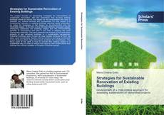Portada del libro de Strategies for Sustainable Renovation of Existing Buildings