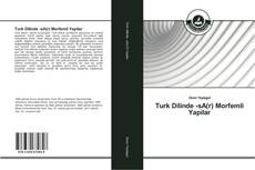 Capa do livro de Turk Dilinde -sA(r) Morfemli Yapilar 