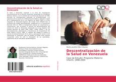 Descentralización de la Salud en Venezuela kitap kapağı