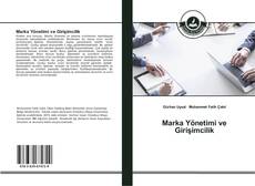 Marka Yönetimi ve Girişimcilik kitap kapağı