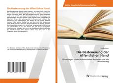 Die Besteuerung der öffentlichen Hand的封面