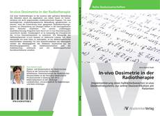 Обложка In-vivo Dosimetrie in der Radiotherapie