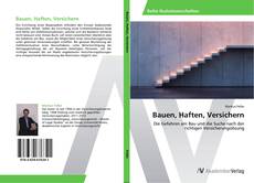 Обложка Bauen, Haften, Versichern