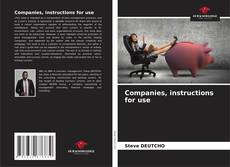 Buchcover von Companies, instructions for use