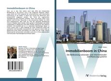Capa do livro de Immobilienboom in China 