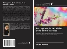 Buchcover von Percepción de la calidad de la comida rápida