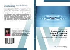 Buchcover von Innengerichtete, identitätsbasierte Markenführung
