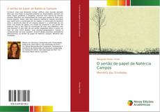 Capa do livro de O sertão de papel de Natércia Campos 