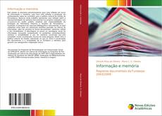 Bookcover of Informação e memória