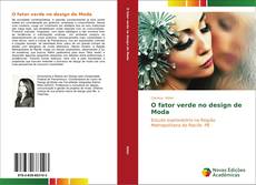 Buchcover von O fator verde no design de Moda