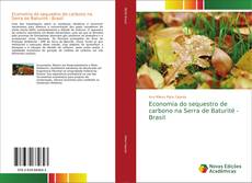 Buchcover von Economia do sequestro de carbono na Serra de Baturité - Brasil