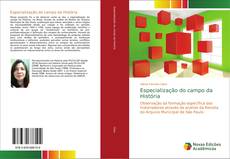 Bookcover of Especialização do campo da História