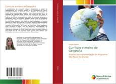 Currículo e ensino de Geografia kitap kapağı
