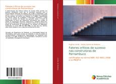 Capa do livro de Fatores críticos de sucesso nas construtoras de Pernambuco 