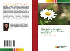 Capa do livro de O conceito de Ideologia Científica segundo Georges Canguilhem 