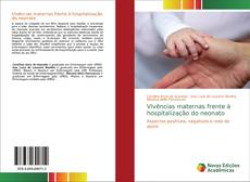 Couverture de VIvências maternas frente à hospitalização do neonato