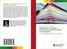 Bookcover of Extração de contextos definitórios a partir de textos em português