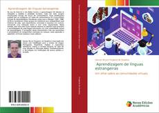 Capa do livro de Aprendizagem de línguas estrangeiras 