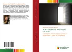 Bookcover of Acesso aberto à informação científica