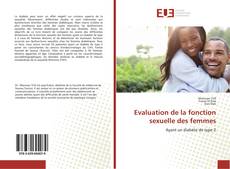 Capa do livro de Evaluation de la fonction sexuelle des femmes 