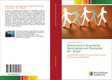 Capa do livro de Democracia e Orçamento Participativo em Concórdia - SC - Brasil 