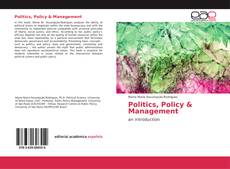 Politics, Policy & Management kitap kapağı