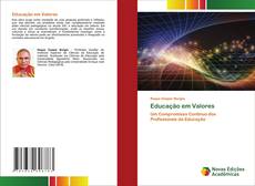 Capa do livro de Educação em Valores 