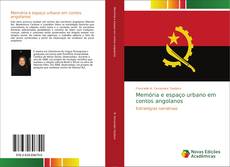 Capa do livro de Memória e espaço urbano em contos angolanos 