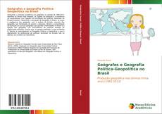 Capa do livro de Geógrafos e Geografia Política-Geopolítica no Brasil 