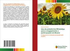Bookcover of Uso da plataforma WhatsApp para o engajamento e participação em Boane