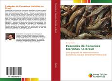 Capa do livro de Fazendas de Camarões Marinhos no Brasil 