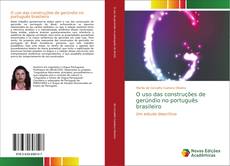 Capa do livro de O uso das construções de gerúndio no português brasileiro 