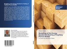 Portada del libro de Modelling of the Energy Needed for Heating of Capillary Porous Bodies