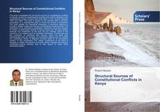 Capa do livro de Structural Sources of Constitutional Conflicts in Kenya 