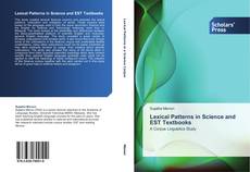 Borítókép a  Lexical Patterns in Science and EST Textbooks - hoz