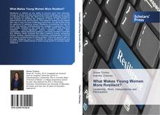 Buchcover von What Makes Young Women More Resilient?